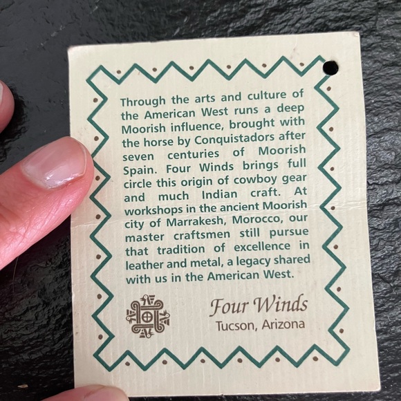 🔥Sale! Native American Four Winds Leather Bag - Picture 5 of 16